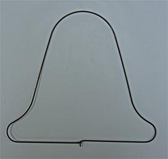 14\"x12\" Bell Shape Wire Ring